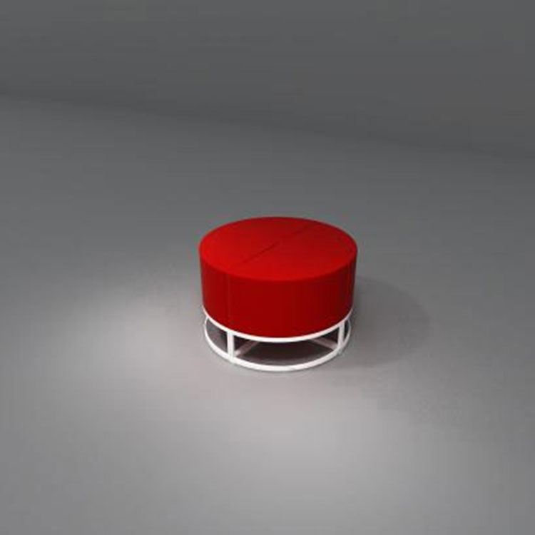 مقعد راحة منجد مع مساحة تخزين